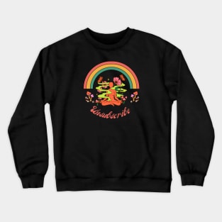 Unsubscribe Groovy Meditation - Psychedelic Crewneck Sweatshirt